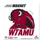 Wholesale-West Texas A&amp;M Buffaloes Outdoor Magnets 6" x 6"