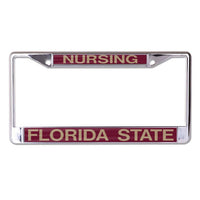 Wholesale-Florida State Seminoles Lic Plt Frame S/L Printed