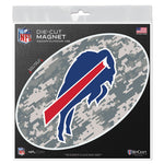 Buffalo Bills CAMO Outdoor Magnets 6" x 6"