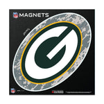 Green Bay Packers CAMO Outdoor Magnets 6" x 6"