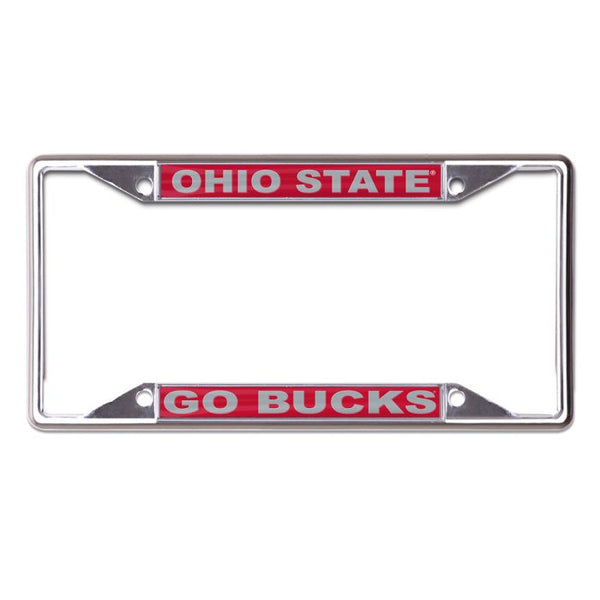 Wholesale-Ohio State Buckeyes GO BUCKS Lic Plt Frame S/S Printed