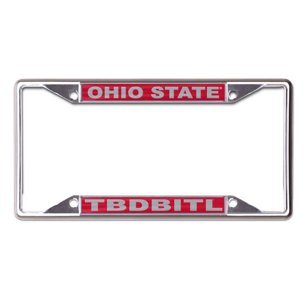 Wholesale-Ohio State Buckeyes TBDBITL Lic Plt Frame S/S Printed