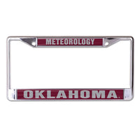 Wholesale-Oklahoma Sooners Lic Plt Frame S/L Printed