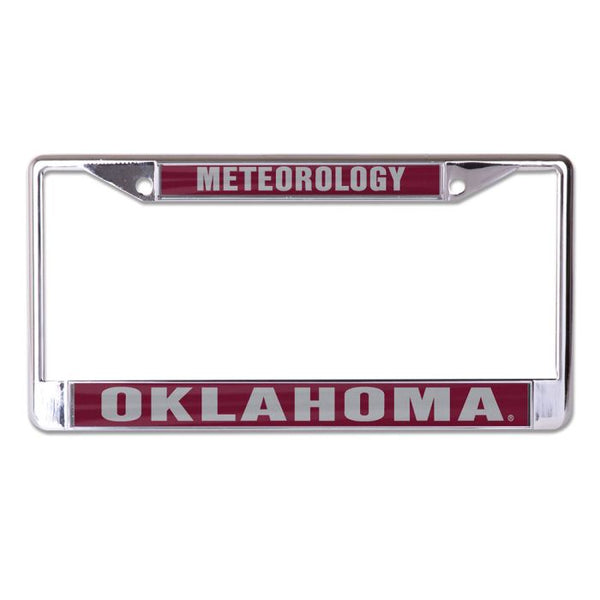 Wholesale-Oklahoma Sooners Lic Plt Frame S/L Printed