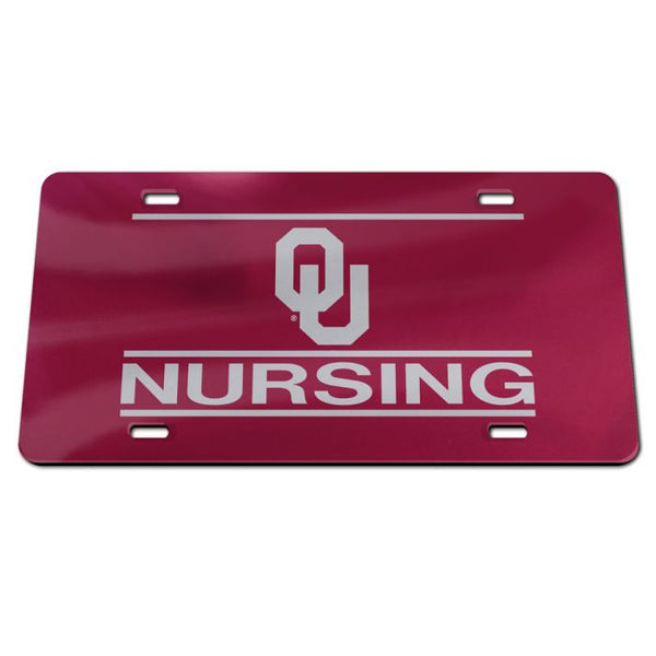 Wholesale-Oklahoma Sooners Acrylic Classic License Plates