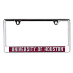 Wholesale-Houston Cougars Lic Plate Frame B/O Printed