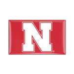 Wholesale-Nebraska Cornhuskers Domed Magnets 3" x 5"