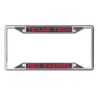 Wholesale-Texas Tech Red Raiders Lic Plt Frame S/S Printed