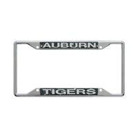 Wholesale-Auburn Tigers GLITTER BACKGROUND Lic Plt Frame S/S Printed