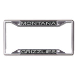 Wholesale-Montana Grizzlies CARBON Lic Plt Frame S/S Printed