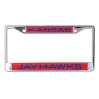 Wholesale-Kansas Jayhawks Lic Plt Frame S/L Printed