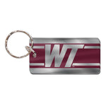 Wholesale-West Texas A&amp;M Buffaloes Keychain Rectangle