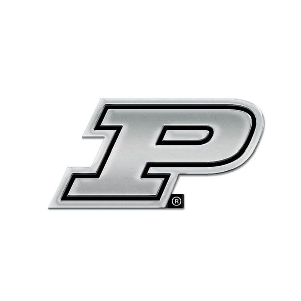 Wholesale-Purdue Boilermakers Chrome Free Form Auto Emblem