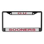 Wholesale-Oklahoma Sooners Lic Plt Frame S/L Printed