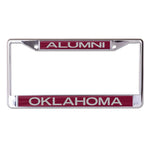 Wholesale-Oklahoma Sooners Lic Plt Frame S/L Printed