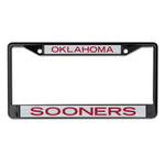 Wholesale-Oklahoma Sooners Lic Plt Frame S/L Printed