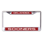 Wholesale-Oklahoma Sooners Lic Plt Frame S/L Printed