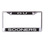 Wholesale-Oklahoma Sooners Lic Plt Frame S/L Printed