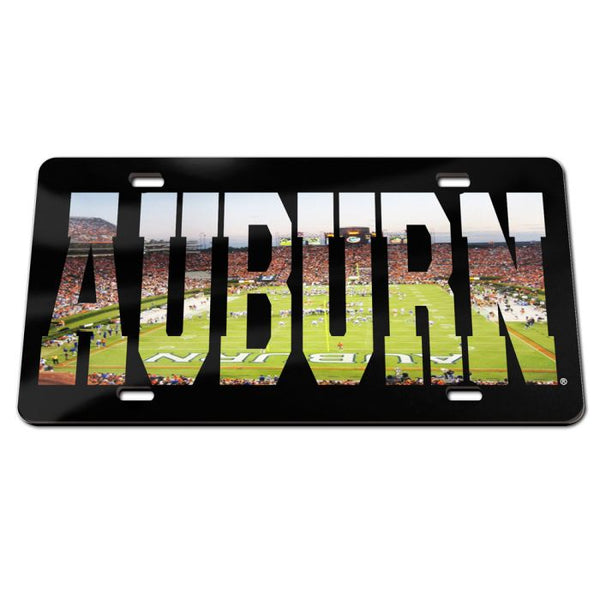 Wholesale-Auburn Tigers STADIUM Specialty Acrylic License Plate