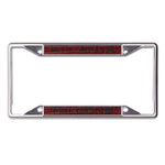 Atlanta Falcons GLITTER BACKGROUND Lic Plt Frame S/L Printed