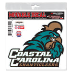 Wholesale-Coastal Carolina Chanticleers All Surface Decal 6" x 6"