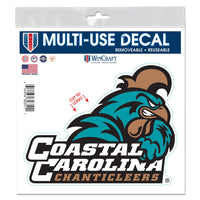 Coastal Carolina Chanticleers All Surface Decal 6" x 6"