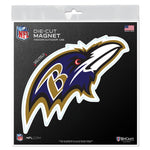Baltimore Ravens Outdoor Magnets 6" x 6"