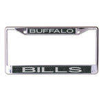 Buffalo Bills GLITTER BACKGROUND Lic Plt Frame S/S Printed