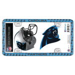 Carolina Panthers License Plate Thin Frame - Plastic w/Decal