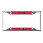 Wholesale-Utah Utes Lic Plt Frame S/S Printed