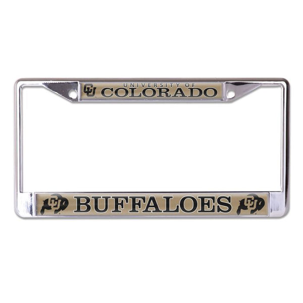 Wholesale-Colorado Buffaloes Lic Plt Frame S/L Domed