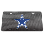 Dallas Cowboys CARBON Specialty Acrylic License Plate