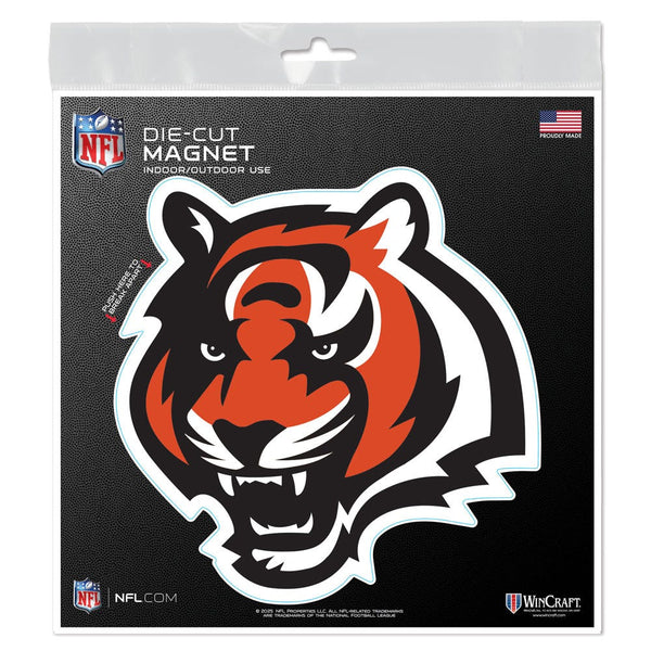 Cincinnati Bengals Outdoor Magnets 6" x 6"