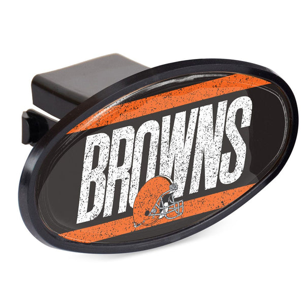Cleveland Browns VINTAGE Oval 2" Hitch Receiver