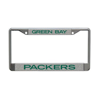Green Bay Packers Glitter Lic Plt Frame S/L Printed