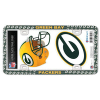 Green Bay Packers License Plate Thin Frame - Plastic w/Decal