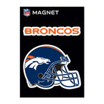 Denver Broncos Outdoor Magnets 5" x 7"