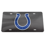 Indianapolis Colts CARBON Specialty Acrylic License Plate