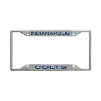 Indianapolis Colts GLITTER BACKGROUND Lic Plt Frame S/S Printed