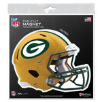Green Bay Packers HELMET Outdoor Magnets 6" x 6"