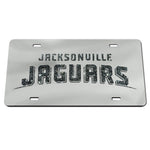 Jacksonville Jaguars GLITTER LETTERS Acrylic Classic License Plates