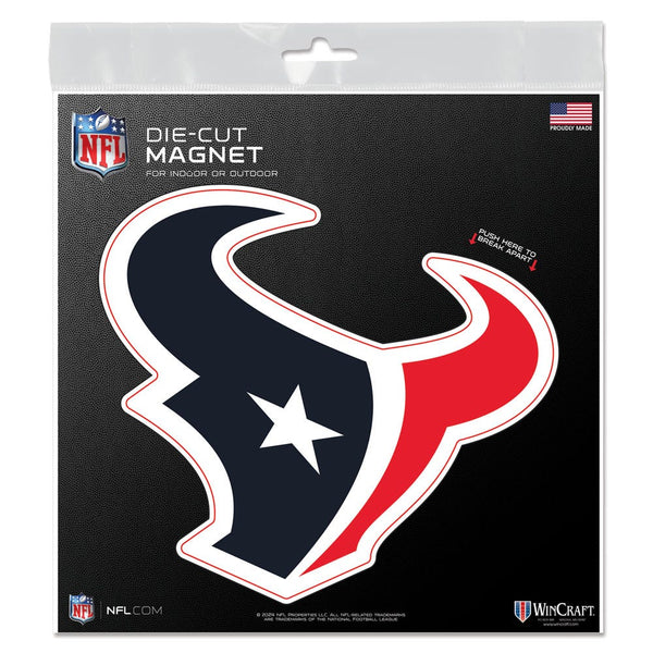 Houston Texans Outdoor Magnets 6" x 6"
