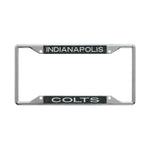 Indianapolis Colts GLITTER BACKGROUND Lic Plt Frame S/S Printed