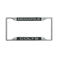 Indianapolis Colts GLITTER BACKGROUND Lic Plt Frame S/S Printed