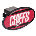 Kansas City Chiefs VINTAGE Oval 2" Hitch Receiver