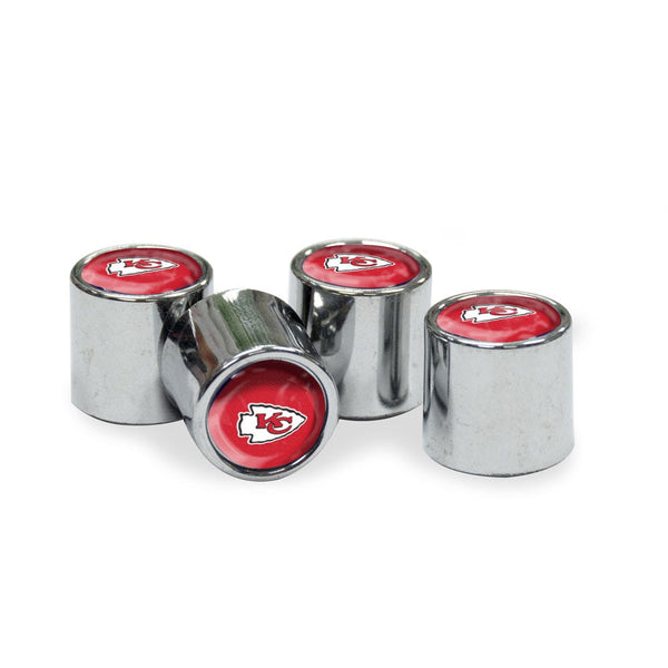 Kansas City Chiefs Valve Stem Caps