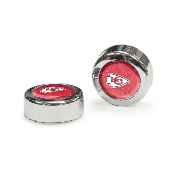 Kansas City Chiefs Domed Screw Caps