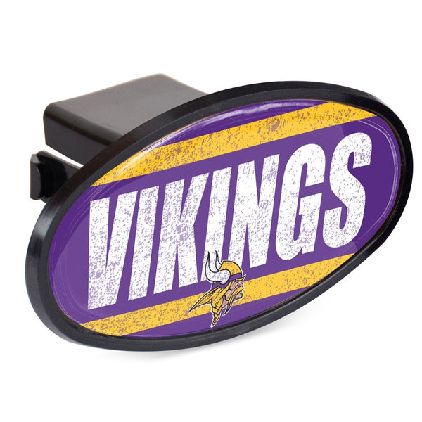 Minnesota Vikings VINTAGE Oval 2" Hitch Receiver