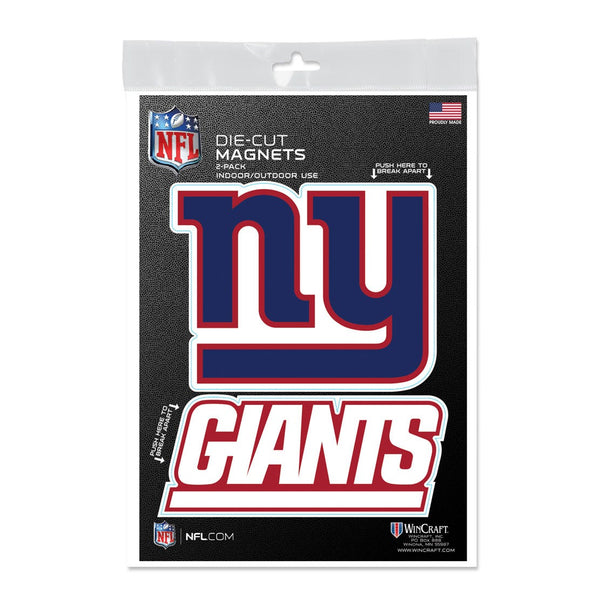 New York Giants Outdoor Magnets 5" x 7"