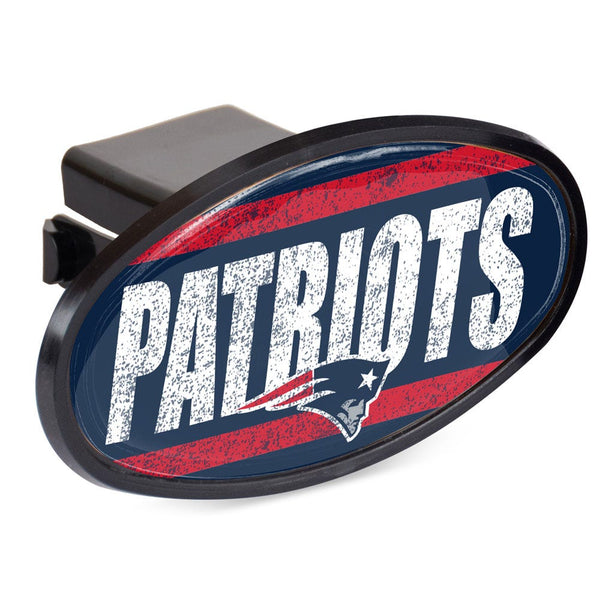 New England Patriots VINTAGE Oval 2" Hitch Receiver